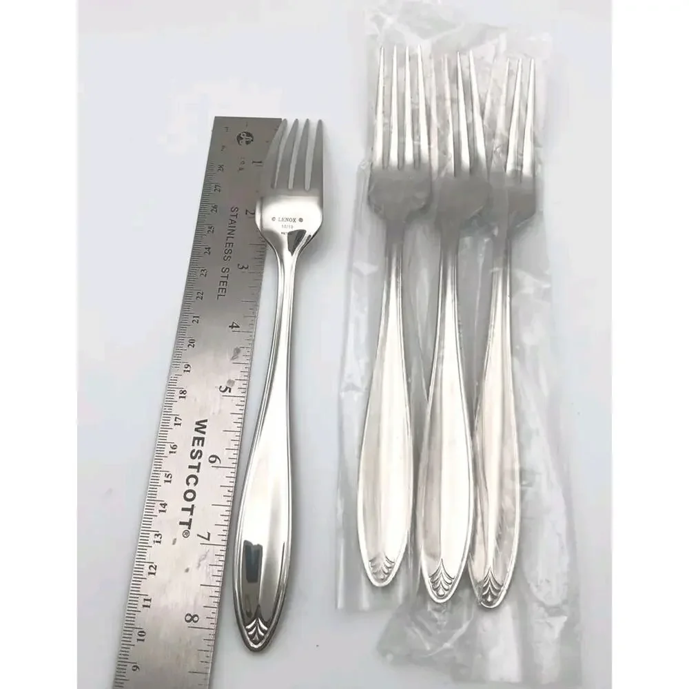 Lenox Covington Dinner Fork Set 18/10 Stainless Flatware Vietnam